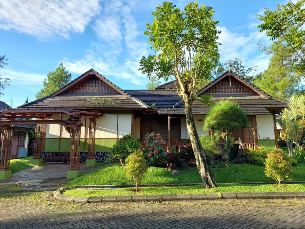 Villa 3 kamar tiper jepang kota bunga puncak3