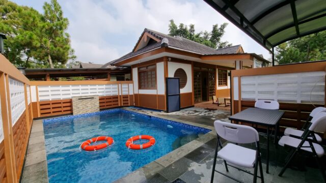 Villa kota bunga 3 kamar jepang