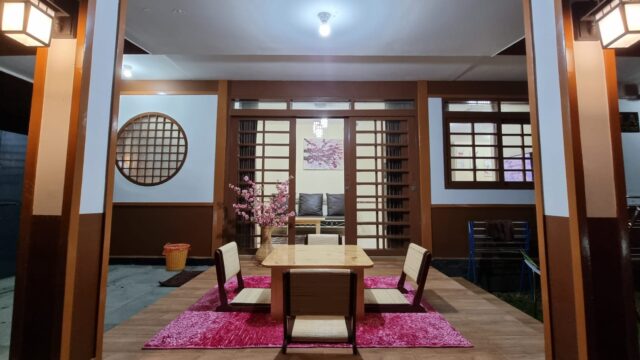 Villa kota bunga 3 kamar jepang4