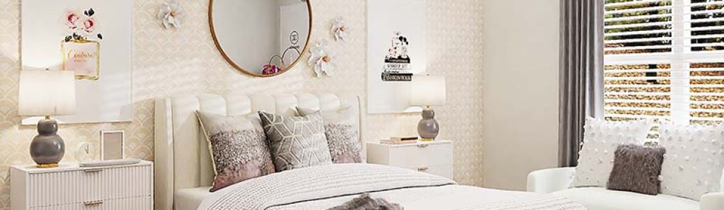 kamar tidur nyaman villa puncak